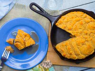 Preparing Jiffy Cornbread Batter For The Air Fryer