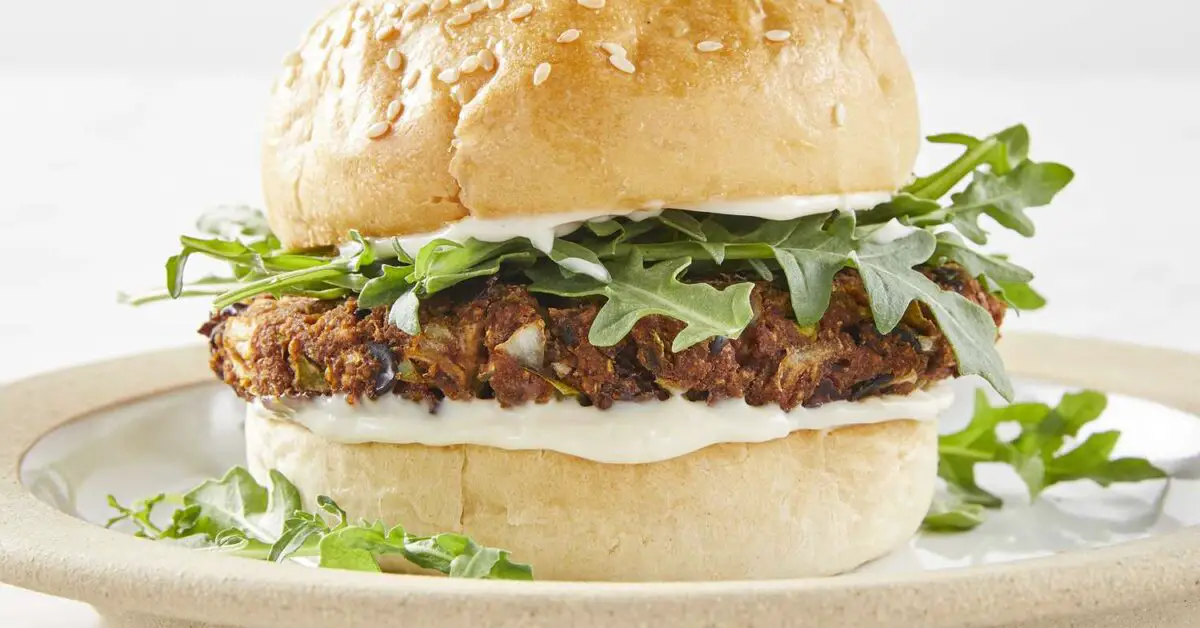 Air Fryer Black Bean Burger Recipe