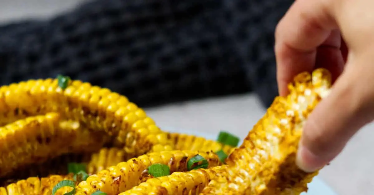 Air Fryer Corn on the Cob in Husk Recipe