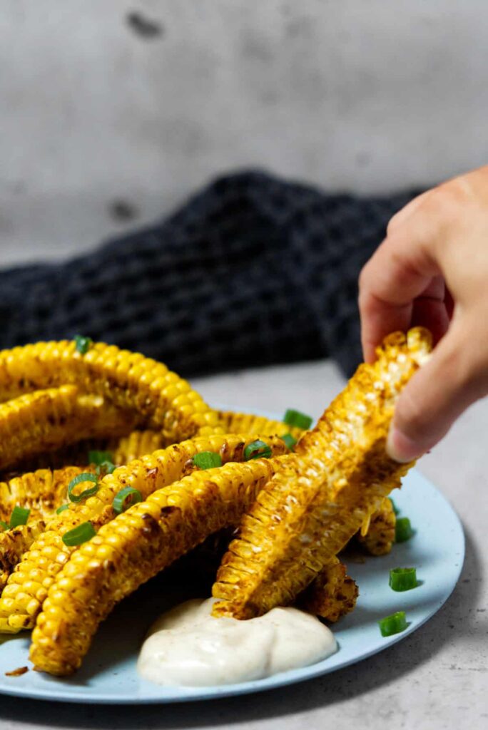 Air Fryer Corn on the Cob in Husk Recipe